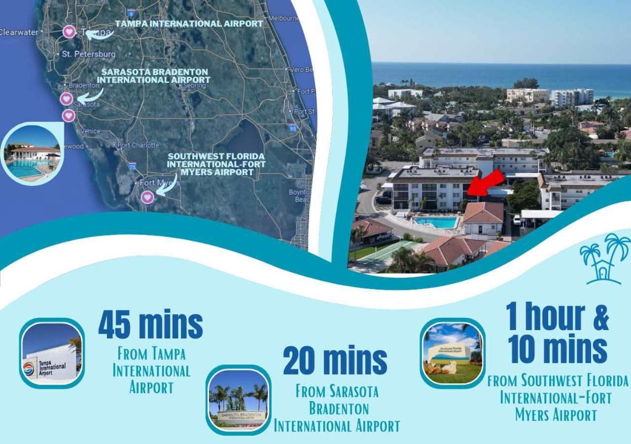 2 Bed 2 Bath Centrally Located On Siesta Key Sarasota Exteriér fotografie